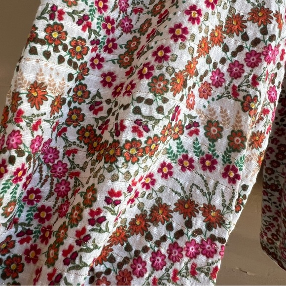 LOFT Floral Long Sleeve Top - Size S - Floral Modest Casual Office - Picture 4 of 8